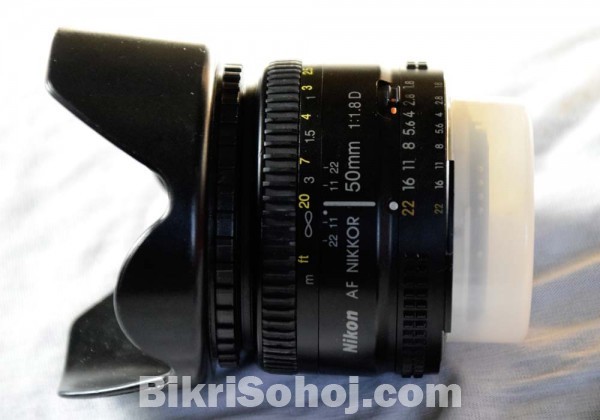 Nikon 50mm AF 1:1.8D
